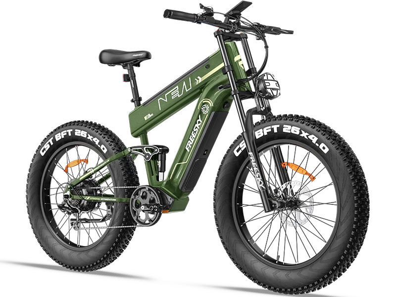 FREESKY CYCLE ALASKA PRO M-520 Electric Bike Dual batteries, ultimate range performance