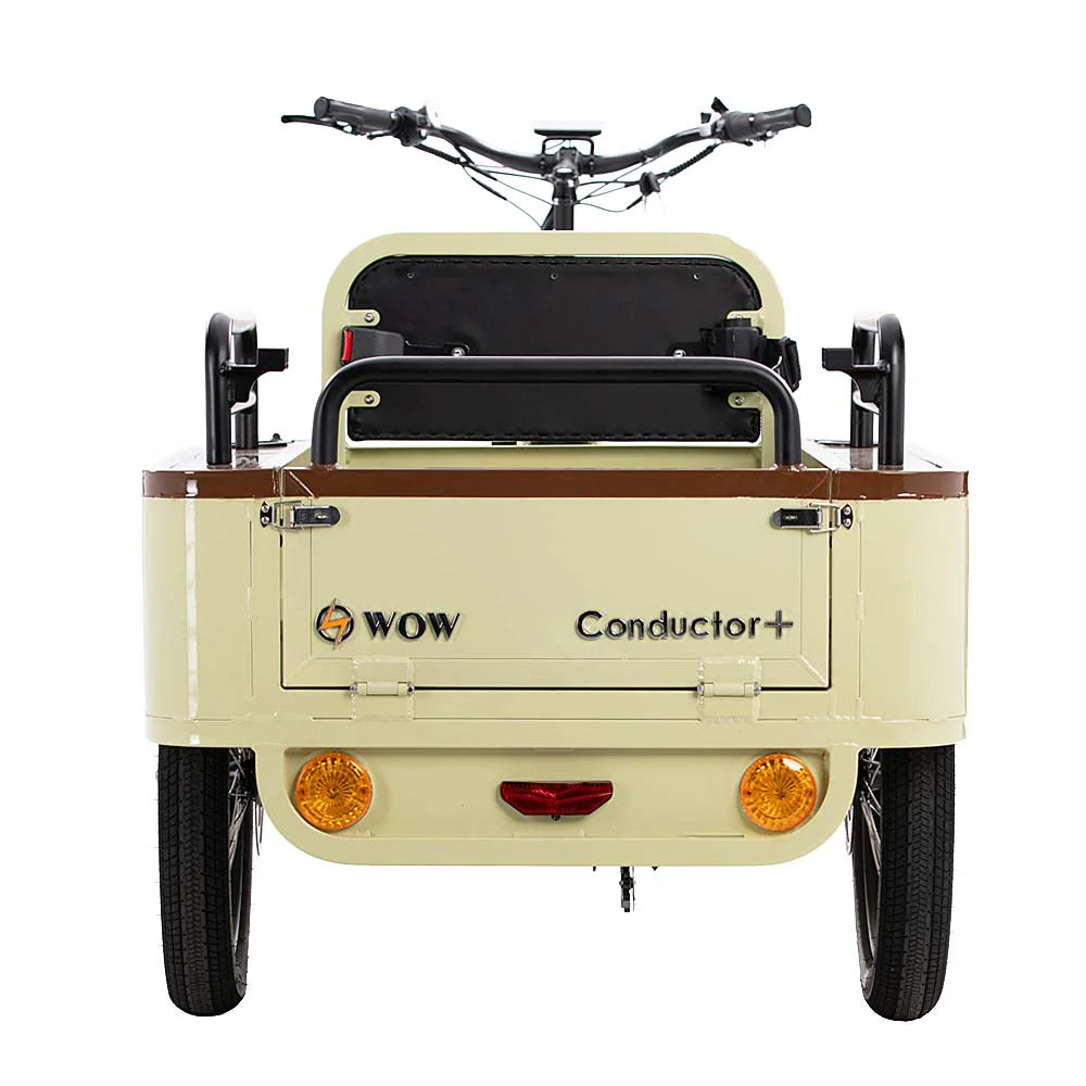 OH WOW Conductor Plus Rickshaw | Electric Scooter | Wagon Premium | E-Trike