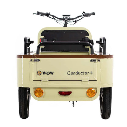 OH WOW Conductor Plus Rickshaw | Electric Scooter | Wagon Premium | E-Trike