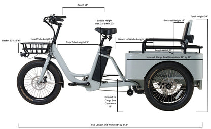 OH WOW Conductor Plus Rickshaw | Electric Scooter | Wagon Premium | E-Trike