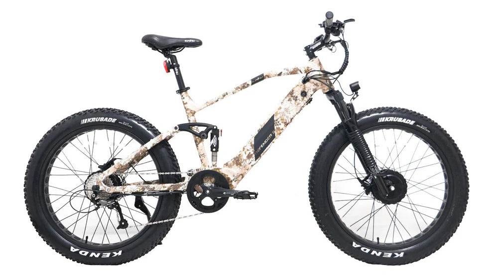 Full suspension mountain bike