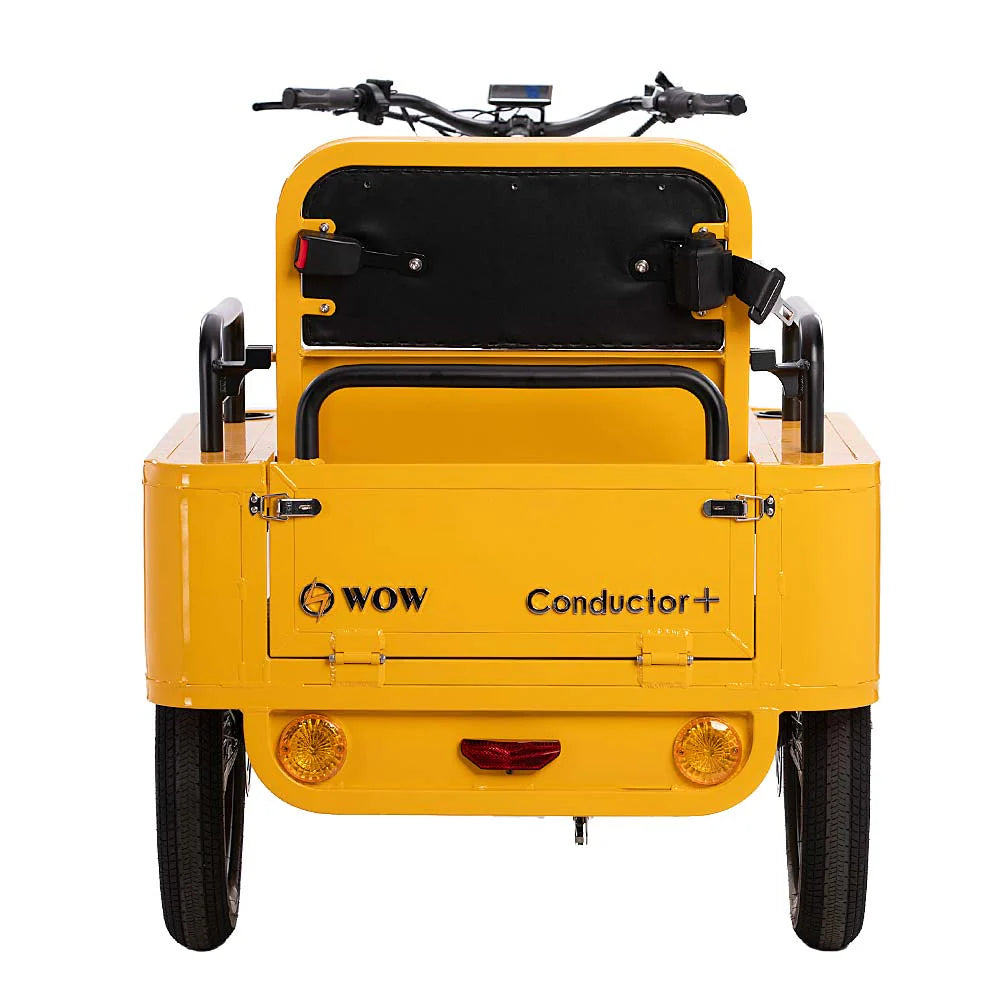 OH WOW Conductor Plus Rickshaw | Electric Scooter | Wagon Premium | E-Trike
