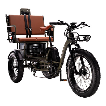 OH WOW Conductor 4/3 Rear Drive Motor Rickshaw E-Tricycle
