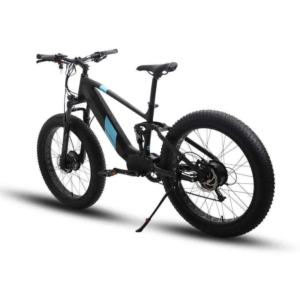 Full suspension mountain bike