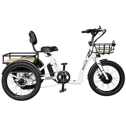 EMOJO BULL Premium Electric Tricycle/Trike 500W 65 Miles!
