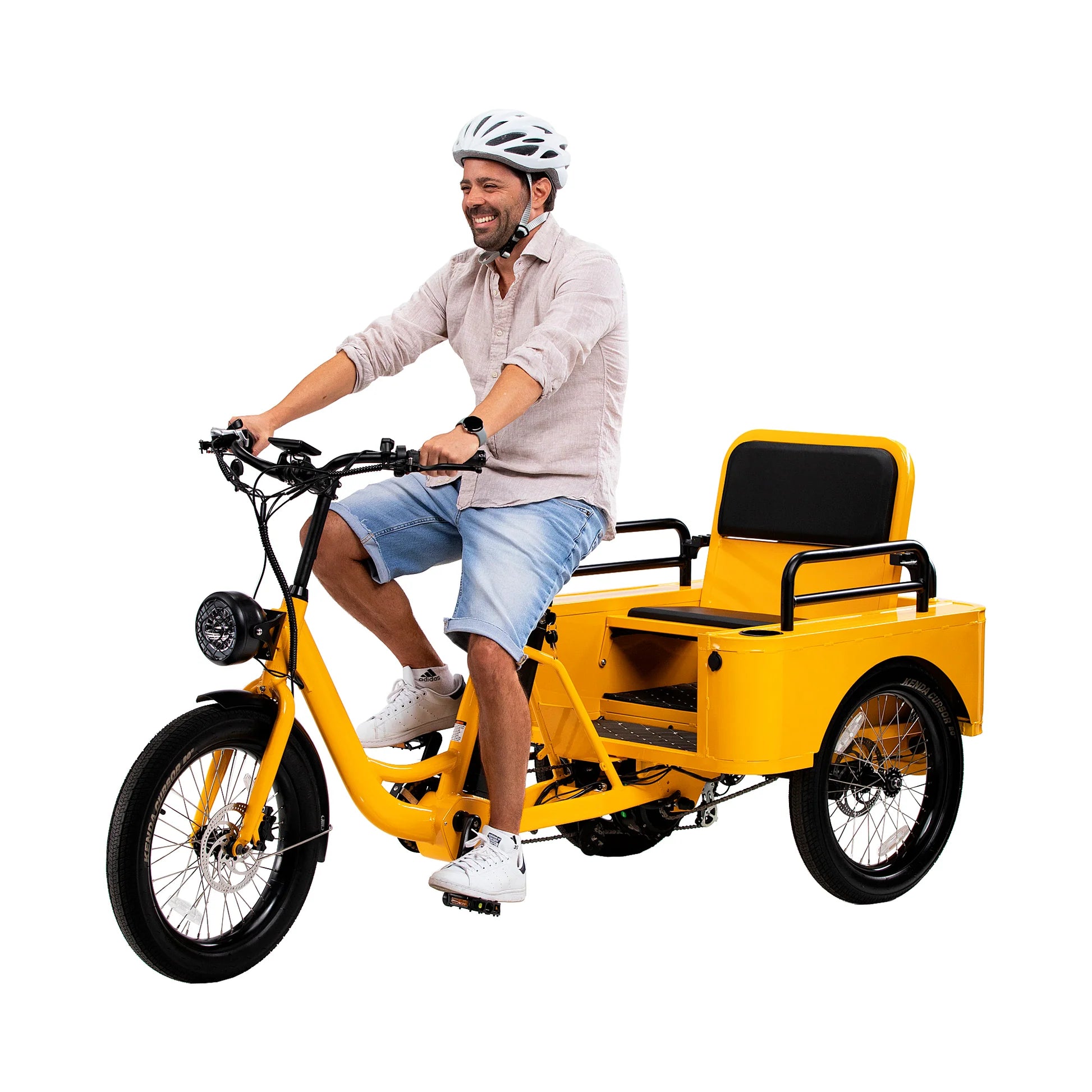 OH WOW Conductor Plus Rickshaw | Electric Scooter | Wagon Premium | E-Trike