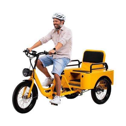 OH WOW Conductor Plus Rickshaw | Electric Scooter | Wagon Premium | E-Trike