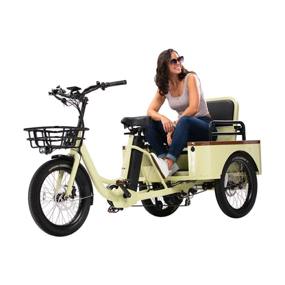 OH WOW Conductor Plus Rickshaw | Electric Scooter | Wagon Premium | E-Trike